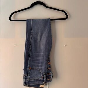 Madewell 10” High Rise Skinny Blue Jeans